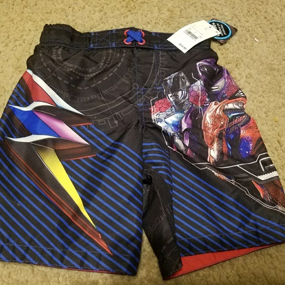 power ranger swim trunks